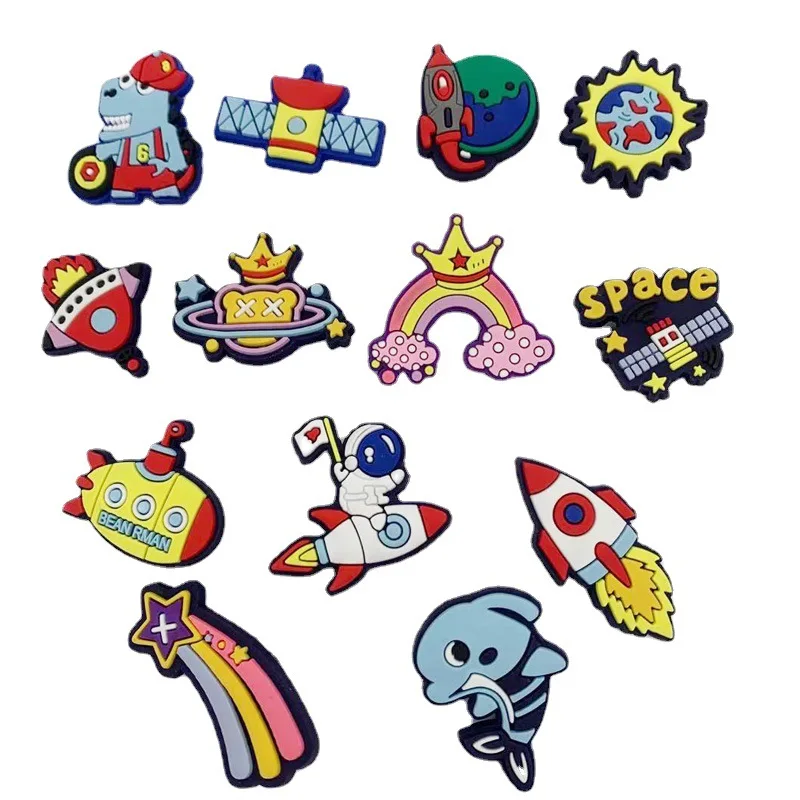 Shoe Charms Shoe Decorations Shoelace Buckles Single Piece Shoe Decoration Buckle Charms Accessories bag DIY Combination for Sandal Clog Bracelets Kids Boy Girl Friend Gifts