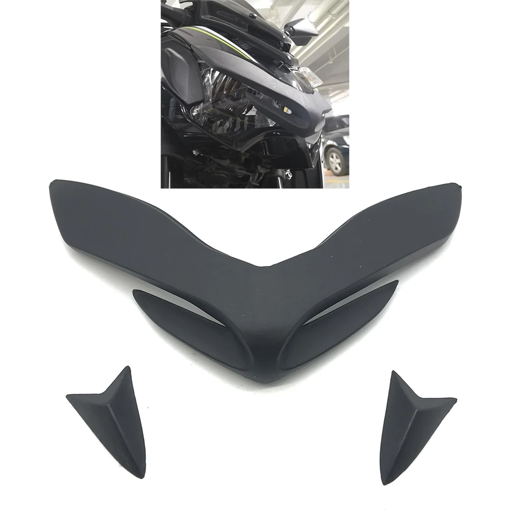 Крыло с аэродинамическими крыльями для Kawasaki Z900 Z 900 2017 2018 2019 удлинитель конической