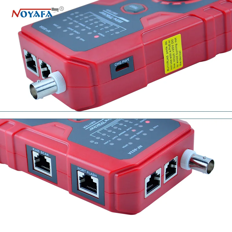 Проводной трекер rj45 Noyafa NF 803A проводной трассировщик Тонер для UTP/STP RJ45 RJ11 BNC
