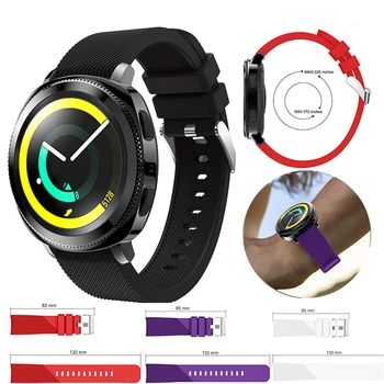 

Sport Watch Band for Samsung Gear sport Watch Strap Band Silicone Watchband for Samsung Galaxy Watch Active Replacement Bracelet