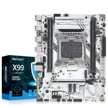 MACHINIST X99 motherboard LGA 2011-3 com dual M.2 Apoio de quatro canais DDR4 ECC/NON-ECC RAM E5 2678 V3 E5 2620 2650 V3 X99-K9