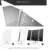 LED Makeup Mirror 22 Vanity Light Magnifying 3 Floding Countertop Touch Screen Cosmetic 10x Magnifier Small Mirror Beauty