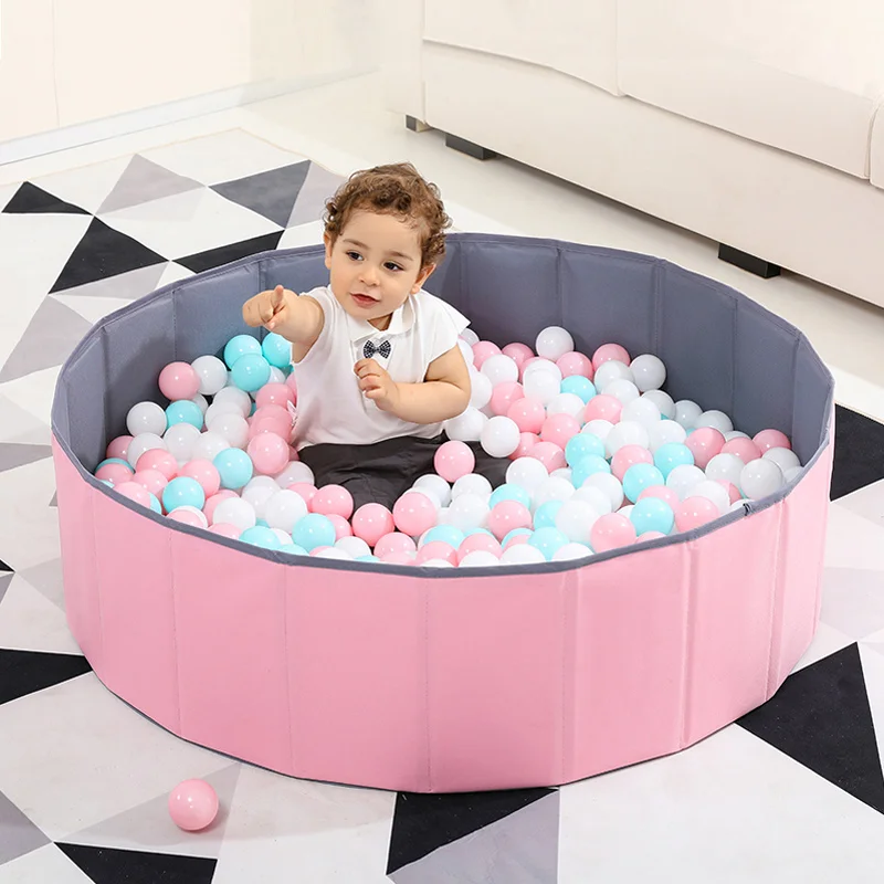 Bébé balle piscine pliable brillant balle fosse balles pour piscine sèche océan balle parc jouets lavable pliant clôture enfants chambre décor jouet