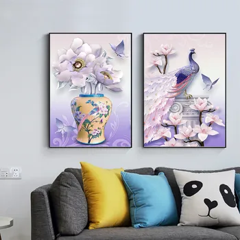 

Canvas Painting Wall flowers@r Posters and Prints Wall Pictures for Living Room Decoration Home Decor20-0630-44