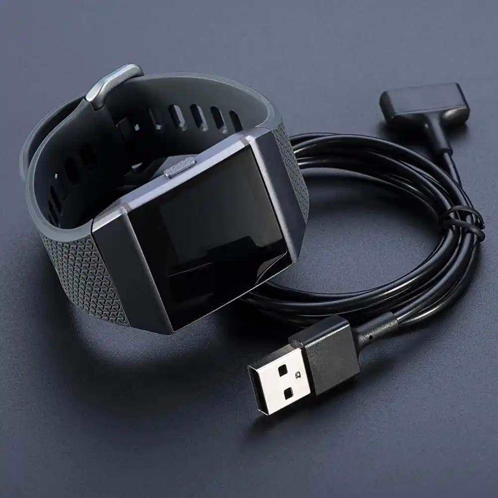 1m/3.28ft Magnetic USB Charging Cable Wire Cord for Fitbit Ionic Smart Watch Smart Accessories