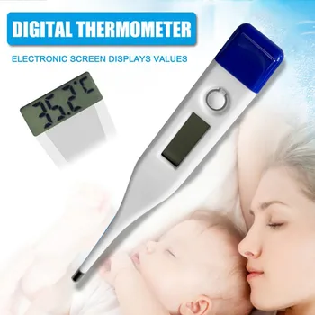 

Support Wholesale and Dropshipping Soft Child Adult Body Digital LCD Thermometer Temperature Silica gel Measurement top selling