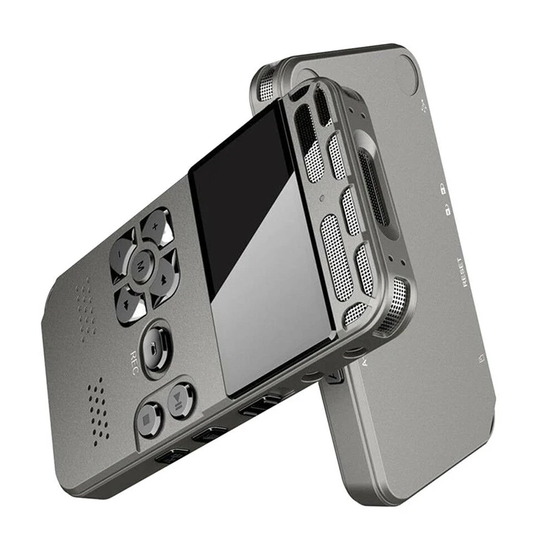 64GB Rechargeable LCD Digital Audio Sound Voice Recorder Dictaphone MP3 Player