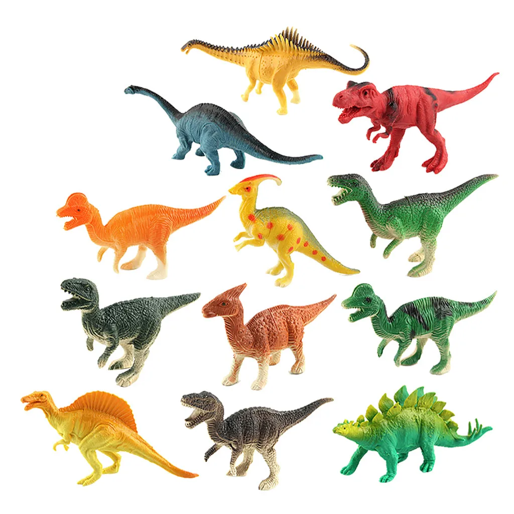 Mini Animals Dinosaur Simulation Eudcation Toy Play Dinosaur Model Action Figures Classic Ancient Collection For Boys#g4