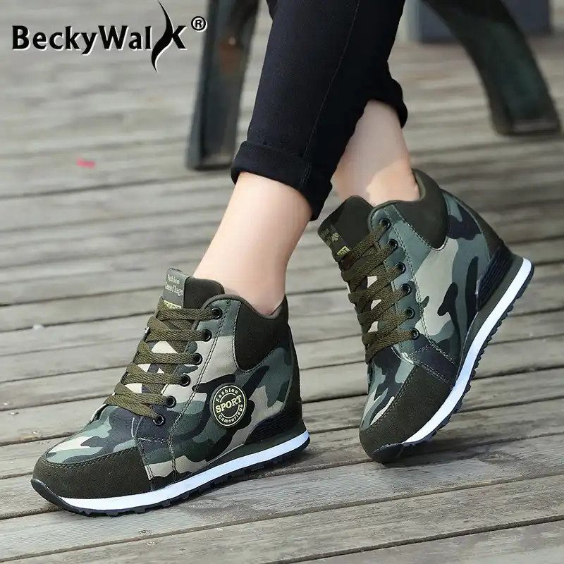 tenis camuflaje mujer