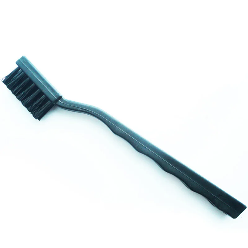 

100pcs Black Anti Static ESD Cleaning Brush Electronic Component Repair Cleaning Brush for Mobile Phone Laptop PCB BGA