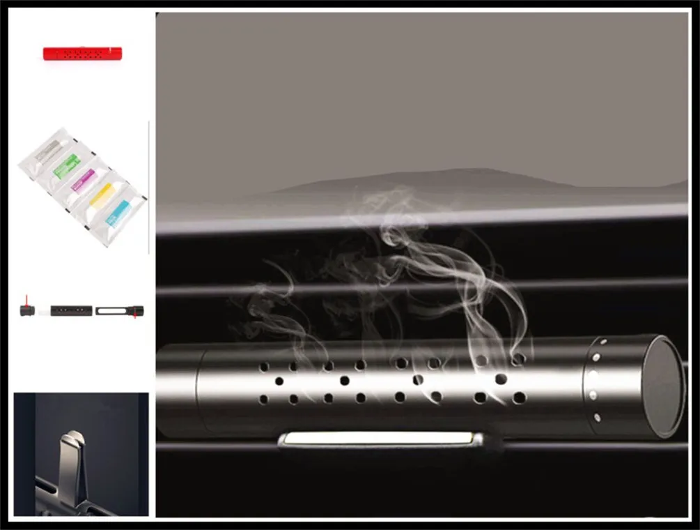 5 шт./компл. автомобильный Кондиционер твердый парфюмерный карандаш освежитель