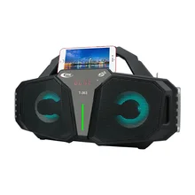 60W T-363 Outdoor Bluetooth Speaker High Power Card Portable Portable Bluetooth Speaker with Microphone K Song Speaker Subwoofer