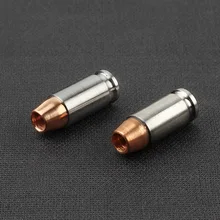 Нержавеющая сталь/титановый сплав+ медные в форме пули нож бусины зонтик веревка Паракорд шарик Открытый EDC