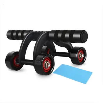

Four-wheel Fitness Abdominal Bearing Roller For Men and Women Abdomen Exercise Tool Fitness Equipment