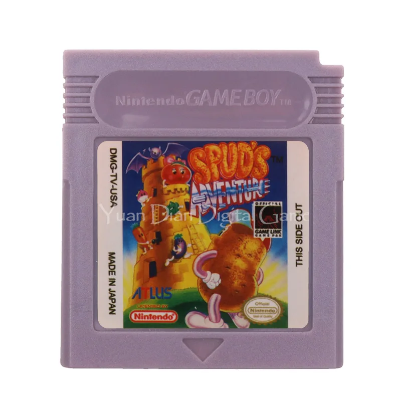 For Nintendo GBC Video Game Cartridge Console Card Spud's Adventure English Language Version | Электроника