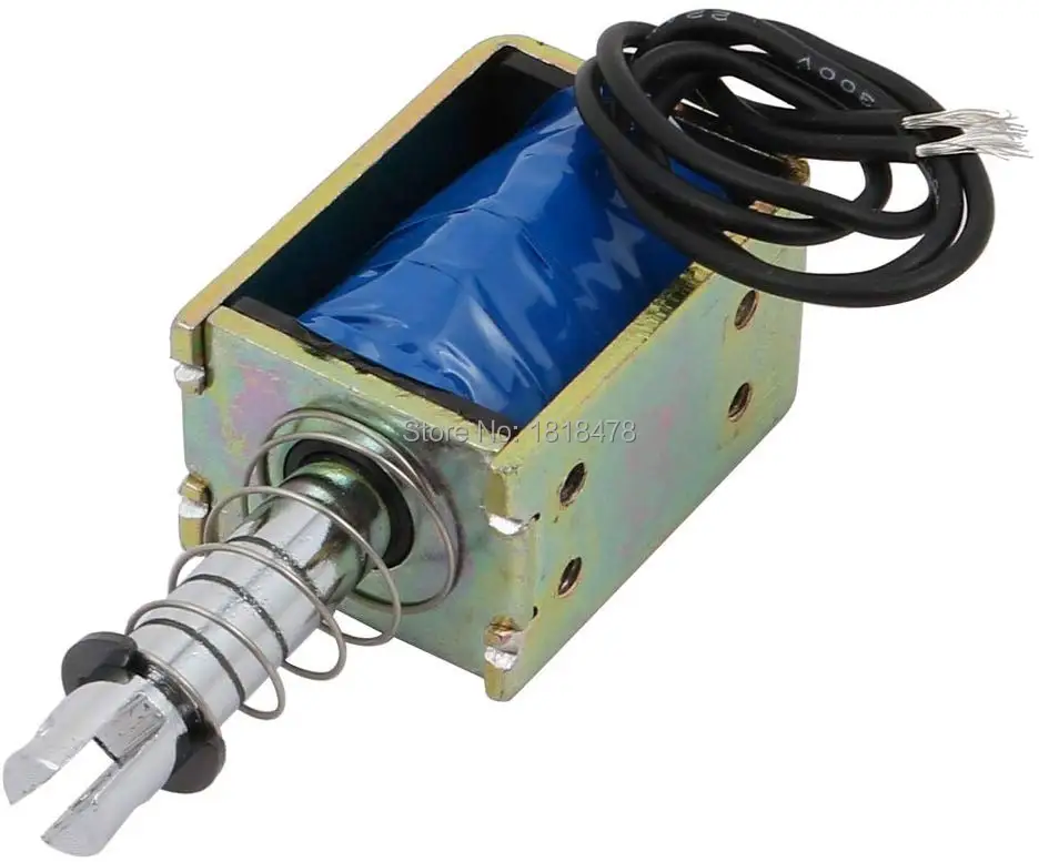 JF 0837 DC6V 12В 24В 1А 10 мм ход 19N сила Push Pull Тип рамы DC Электромагнит|electromagnet solenoid|electromagnet