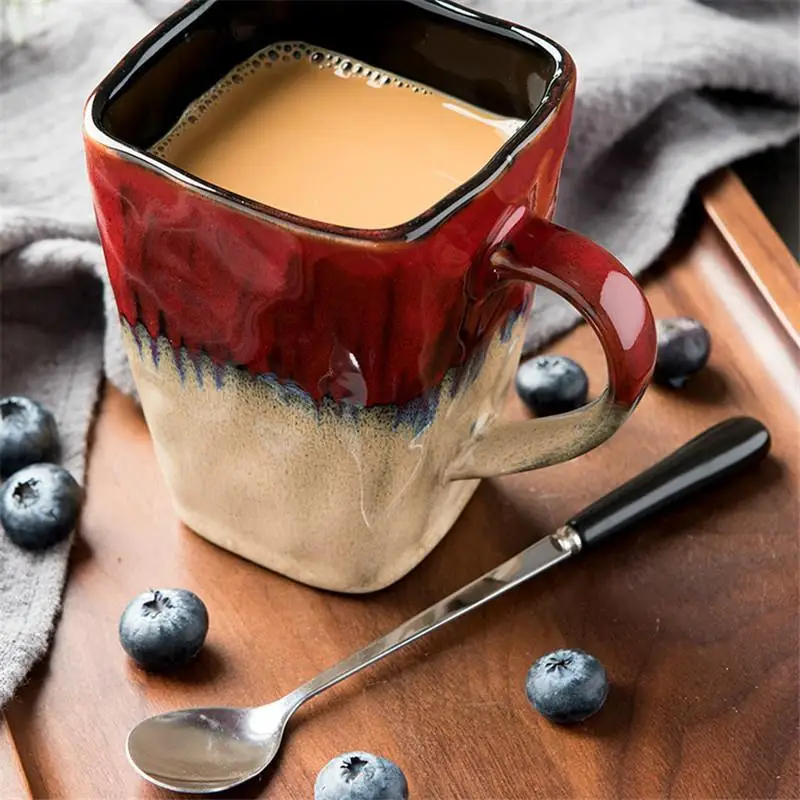 Kopjes посуда для напитков Экологичная Tazzine Caffe кофе Xicara большой чай молоко Taza De кафе керамическая кофейная чашка новинка кружка для путешествий