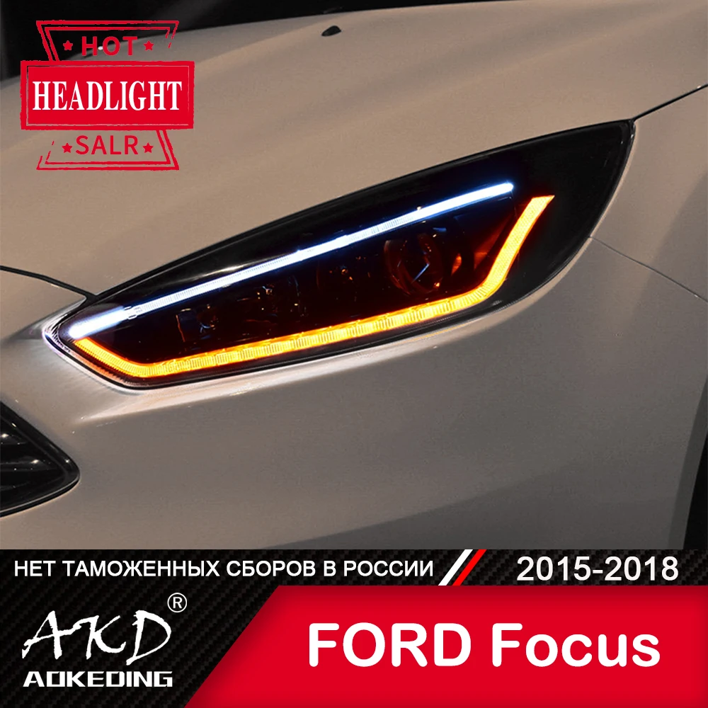 For Ford Focus 4 Head Lamp 20152018 Car Accessory Fog Lights Day