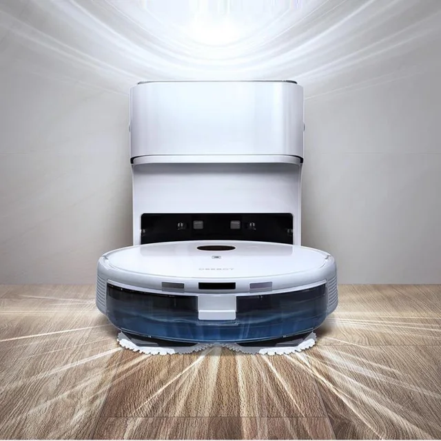 ECOVACS N9+ Vacuum Cleaner Sweeping and 