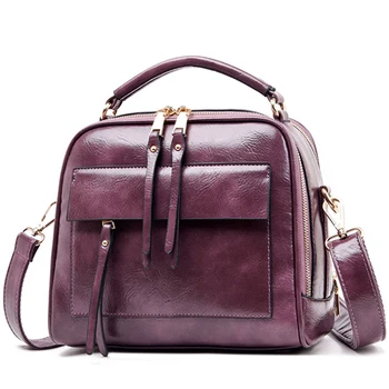 

Winter New Luxury Handbags Women Bags Designer Vintage Leather Ladies Tote Bag Fashion Shoulder Crossbody Bags for Women 2020