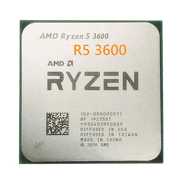 Оригинальный процессор AMD ryzen 5 3600 R5 de 3 6 ГГц ядерный 12 Hilo 65 Вт Разъем AM4|Процессоры| |