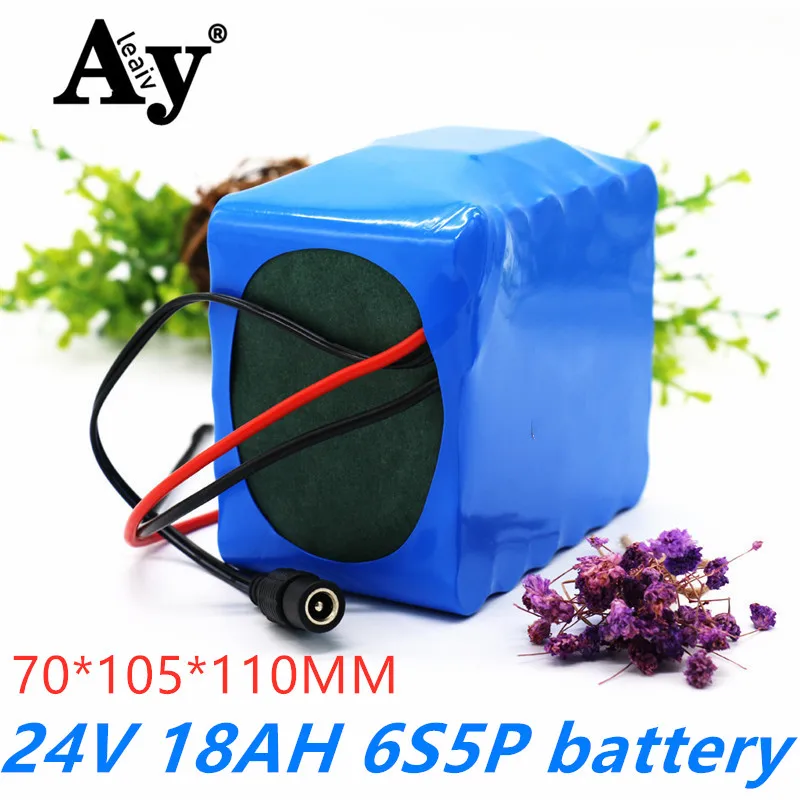 

New 24V 18Ah 6S5P 18650 li-ion battery pack 25.2v 18000mAh electric bicycle moped /electric/lithium ion battery pack