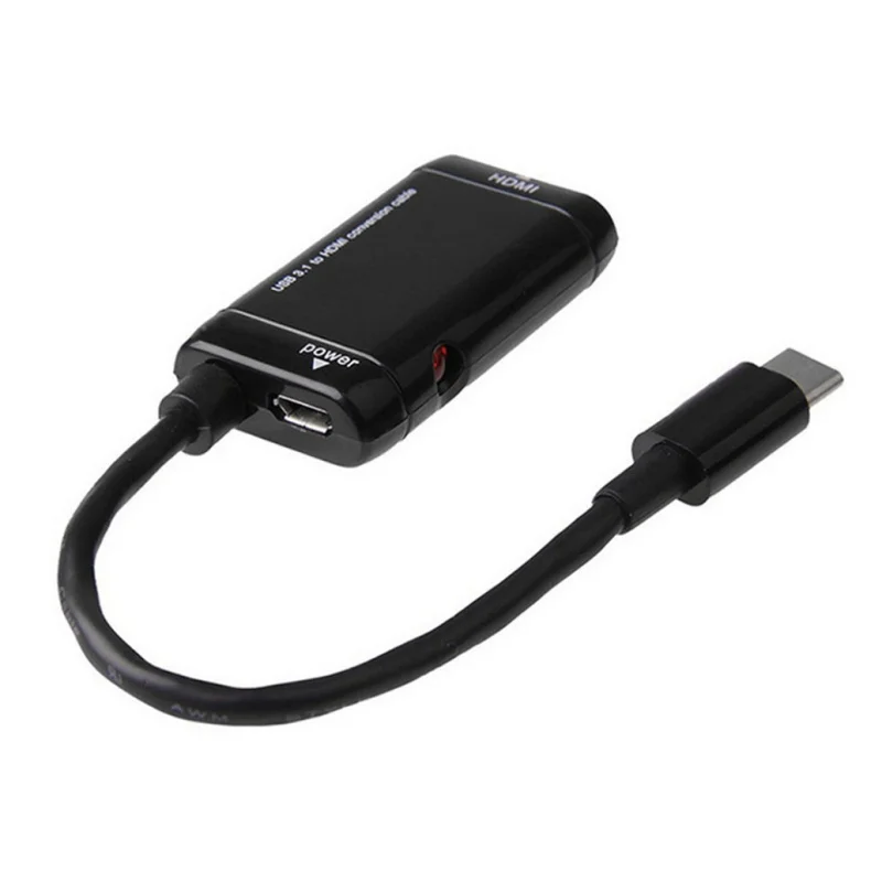 Высококачественный Универсальный USB3.1 практичная прочная Замена 1080p HDMI конвертер адаптер