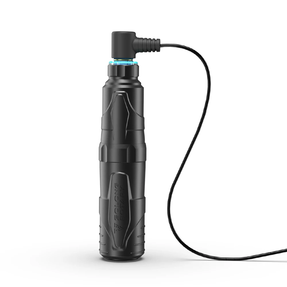 

Tattoo Premium Rotary Tattoo Pen Carved Cartridge Tattoo Machine RCA Connection Professional Coreless Motor Short Pen EM138