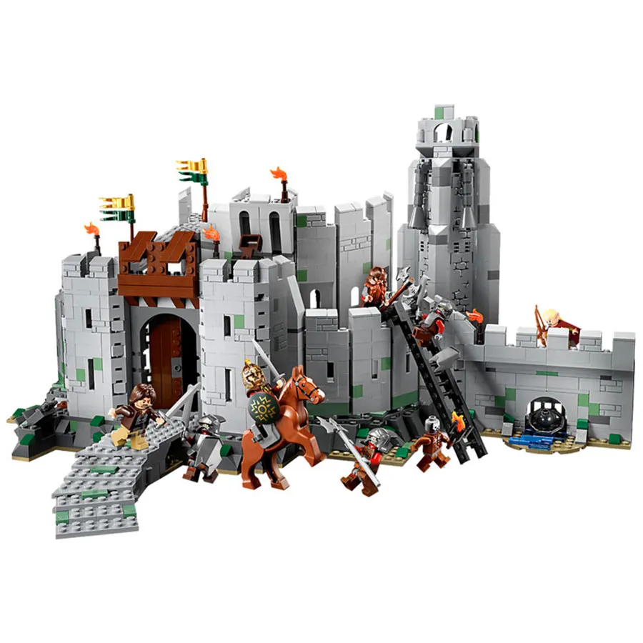 

The Battle Of Helm's Deep Block Lord of the Rings Figures Building Blocks Bricks DIY Model Action Figure DIY Toys For Children