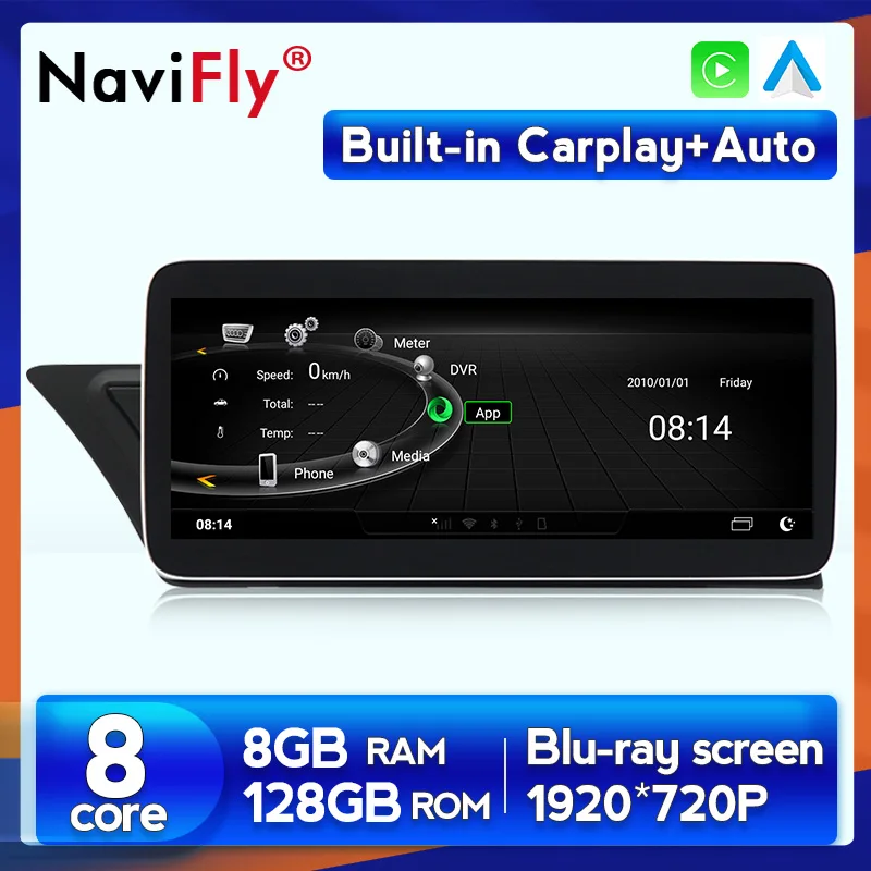 Автомагнитола Carplay для Audi A4 S4 A5 720 2009 2010 2011 2012 2013 2014 2015 2016 HD * Android 10 | Автомобили и