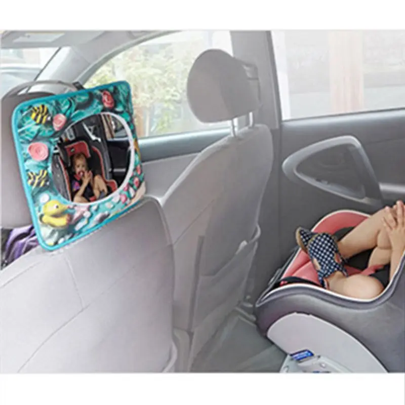 Автомобильное детское безопасное сиденье зеркало заднего вида монитор для наблюдения за ребенком коляска Светоотражающие зеркала