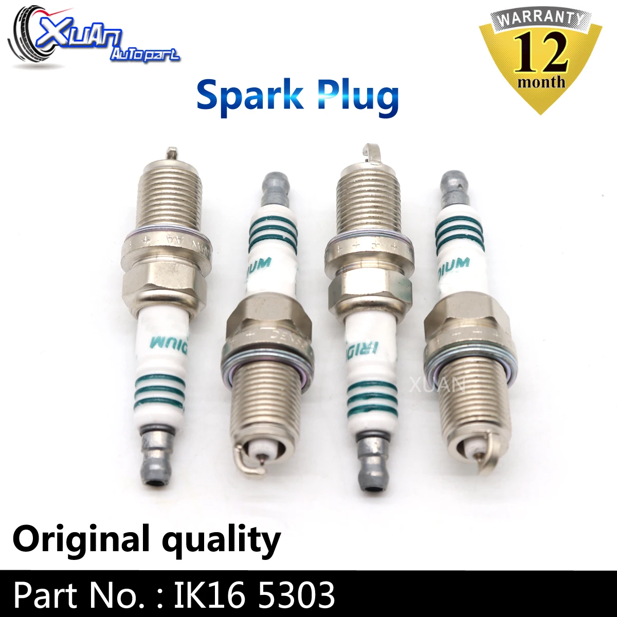 XUAN 4 шт./лот/лот иридиевая Свеча зажигания IK16 5303 для Mitsubishi Outlander Sport Lancer Subaru Impreza