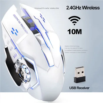 

2.4G Wireless Mouse with USB Receiver 3 Adjustable DPI Optical Mice for PC Laptop Computer NC99