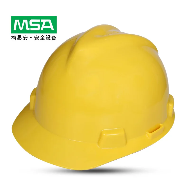 

Msa abs Standard Safety Helmet Architecture Work Site Smashing Helmet Guangdong Safety Helmet Printed Words Wholesale
