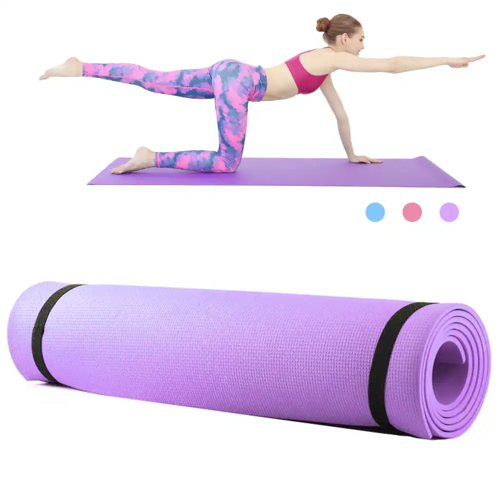 thick non slip yoga mat