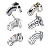 Big Metal Cock Cage Male Chastity Device BDSM Sex Toys for Men Penis Lock Erotic Bondage Husband Loyalty Drop Shipping 1