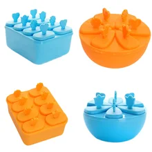 1 шт. креативные модные модельные Формочки Для Мороженного «фруктовый лед», крышка, коробка для леденцов, летняя крутая коробка для льда с чашей, форма для приготовления мороженого