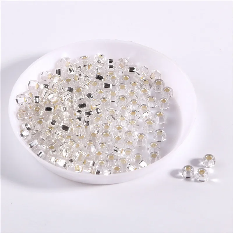 10g 2mm/3mm/4mm Glass Seed Beads Square Spacer Glass Beads For Jewelry Making Handwork Tailor Diy Lentejuelas Bracelets Necklace Jewelry Making Supplies