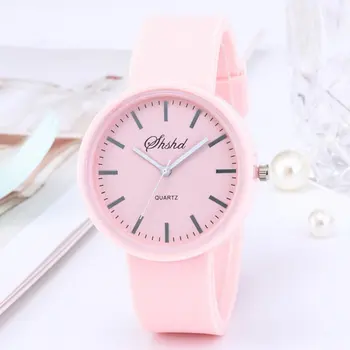 

Women's Watches Ins Trend Candy Color Wrist Watch Silicone Jelly Watch Reloj Mujer Clock Latest Gifts For Ladies Watch Girls