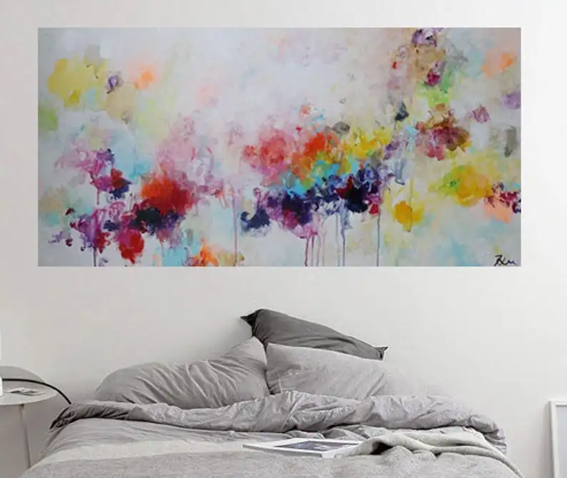 

acrylic painting, abstract art,original abstract painting,multi color, colorful painting,expressionist abstract,modern abstract