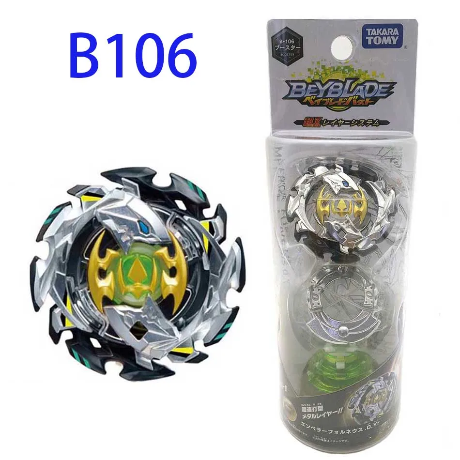 Takara Tomy оригинальный волчок Beyblade Burst B106 Emperor Forneus.0.Yr Bayblade из металлического сплава