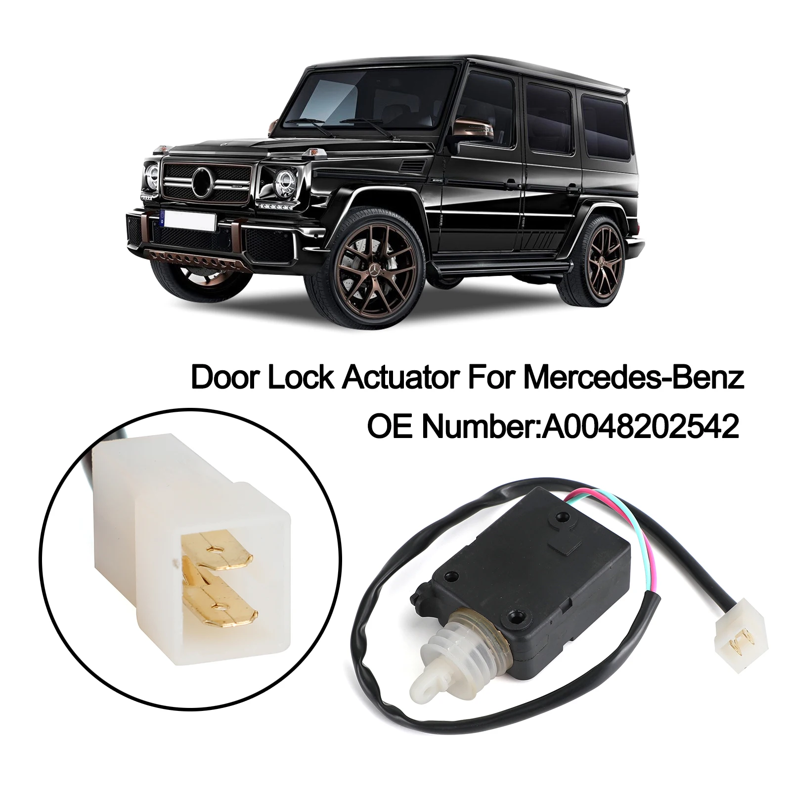 Artudatech Attuatore Serratura 0048202542 Per Mercedes-Benz Classe G G500 G550 G55 G63 Amg Accessori Auto