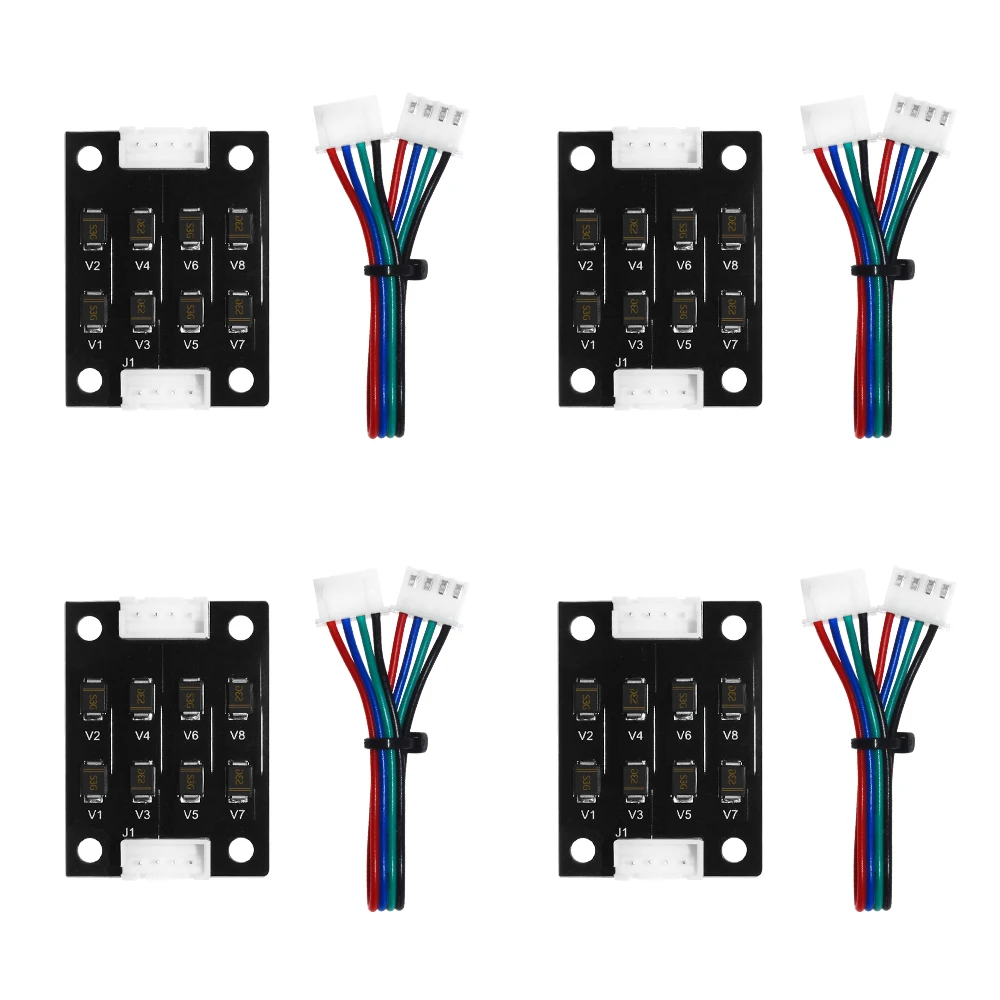 

2020 new classic easy-to-use BIQU 4PCS classic stripping device new TL-Smoother V1.0 add-on modules for 3D printer motor drivers