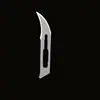 100 Pcs Sterile Carbon Steel Suigical Blade Veterinary Scalpel 12D 1