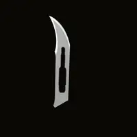 100 Pcs Sterile Carbon Steel Suigical Blade Veterinary Scalpel 12D 1