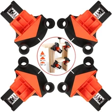 60/90/120 Degree Right Angle Clamp Corner Woodworking Hand Tool Fixing Clips Bar Picture Frame Corner Clip DIY Fixture Tools