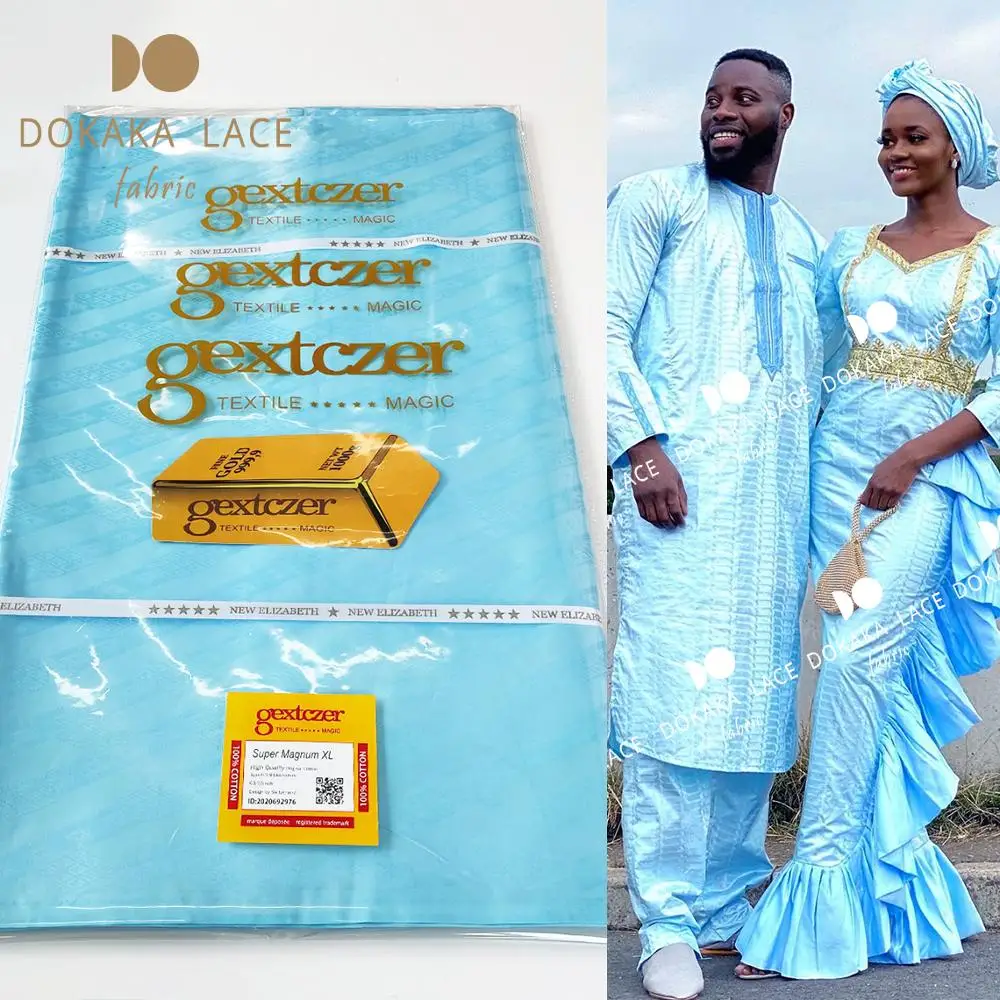 

Sky Blue 5 Yards Scented Senegal Basin Riche Lace Fabrics 2022 High Quality Guinea Gambia Women And Men Basin Wedding Fabrics