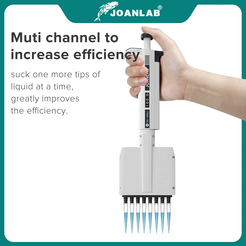 Официальный магазин JOANLAB Многоканальная пипетка лабораторное оборудование