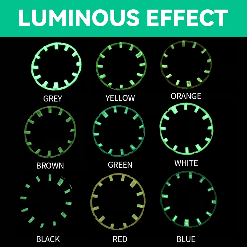 Casioak MOD Watch Dial Supporter Rubber Luminous Scale Ring For GA2100 GA-2100 GA 2100 GA2110 Modify DIY Accessories | Наручные часы