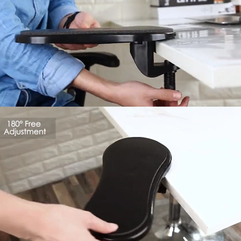 Mousepad Extender Attachable Armrest Pad Desk Table Computer Arm Support Hand Shoulder 4